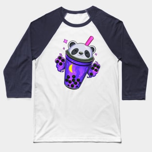 Starry Panda Bubble Tea - Sapphire Witch Baseball T-Shirt